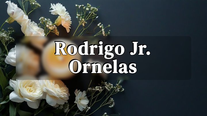 Rodrigo Jr. Ornelas, Folsom, LA